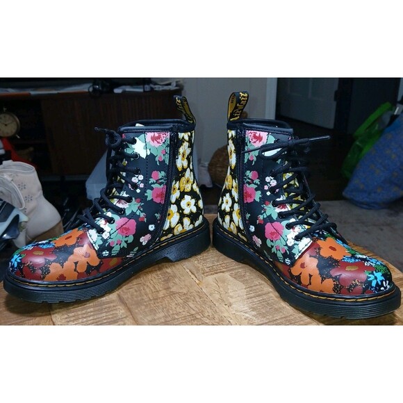 Dr. Martens Women's Size 5 US 1460 Wanderlust Floral Boots Leather Hippie NWOB - Picture 6 of 13